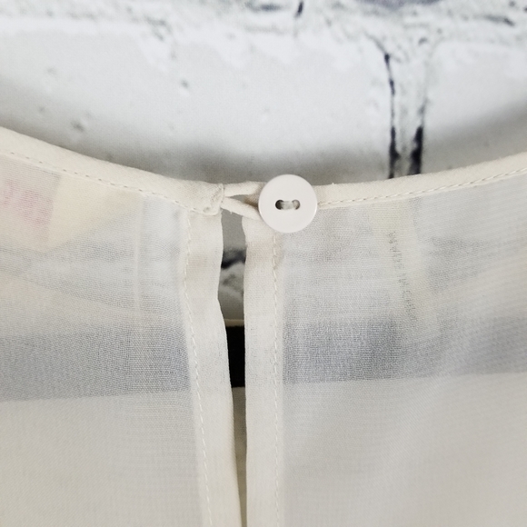 REBECCA TAYLOR | 100% silk animal print blouse - Picture 5 of 11